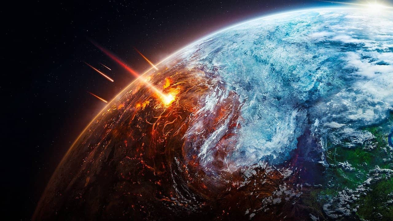 Earth backdrop