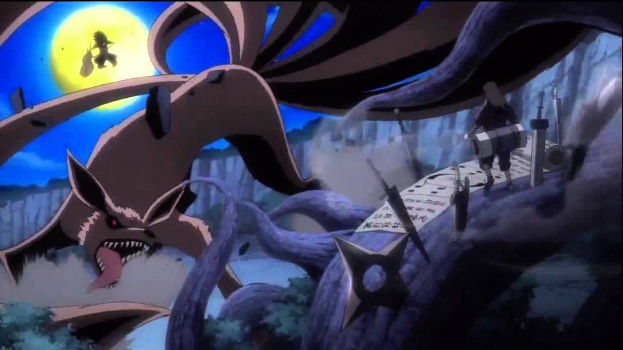 Naruto OVA 10: Uchiha Madara vs Senju Hashirama backdrop