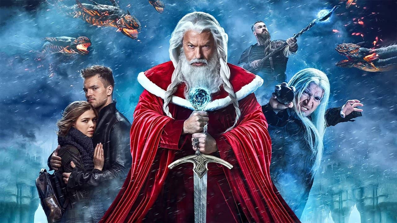 Santa Claus. Battle of Mages backdrop