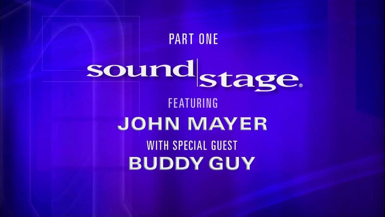John Mayer - Live at Soundstage backdrop