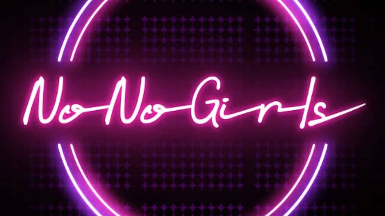 No No Girls backdrop