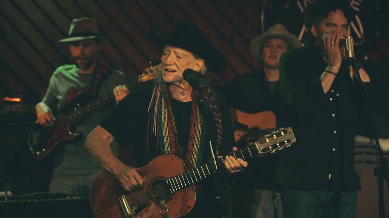 Willie Nelson - Live at Billy Bob's Texas backdrop