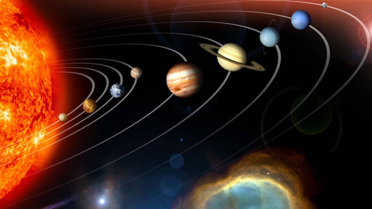 Voyage to the Planets backdrop