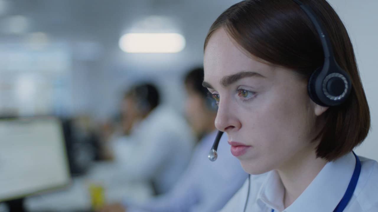 The Call Centre backdrop