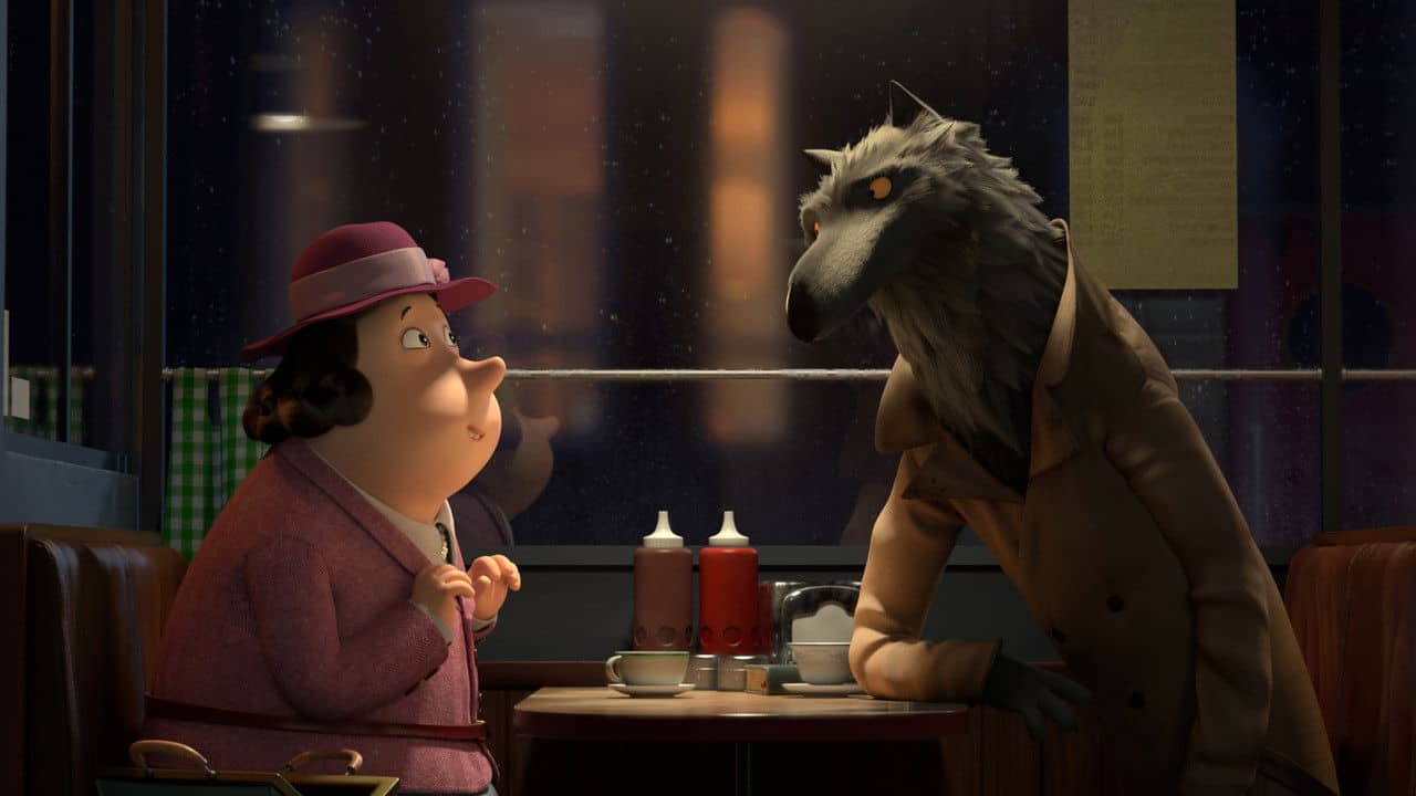 Revolting Rhymes backdrop