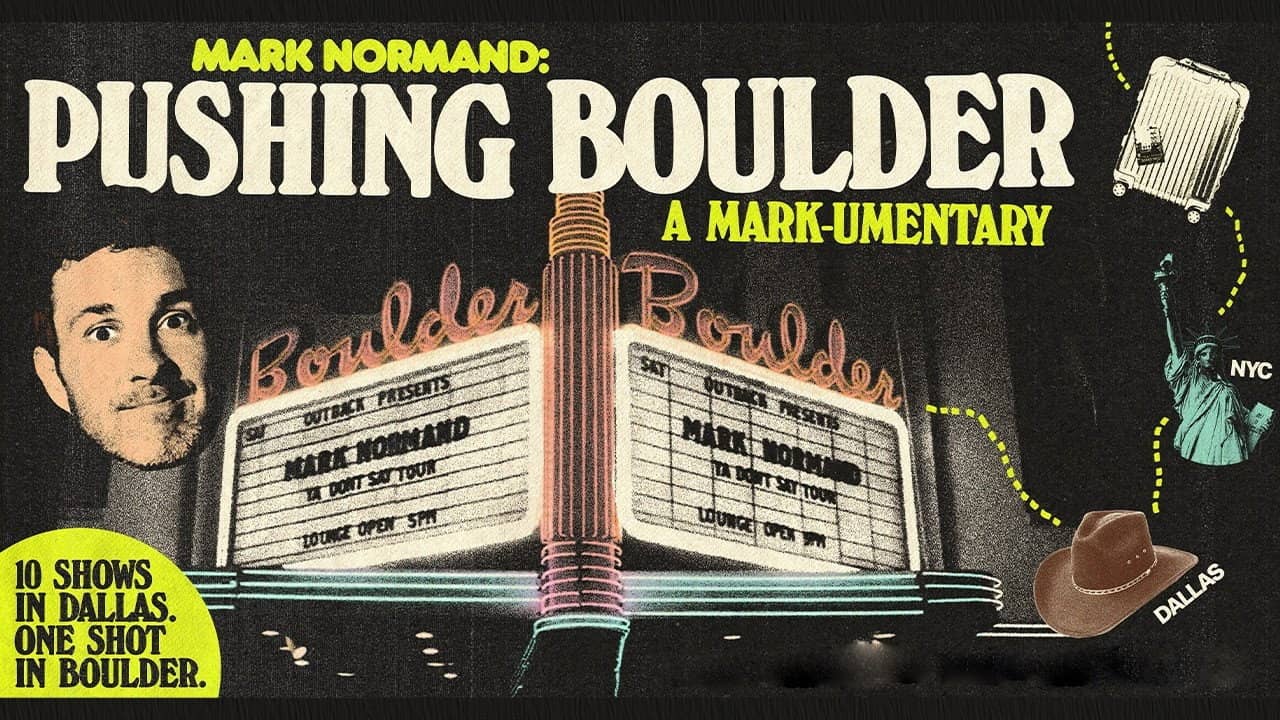Pushing Boulder: A Mark-umentary backdrop