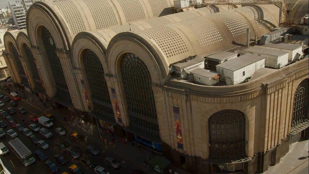 El mercado backdrop