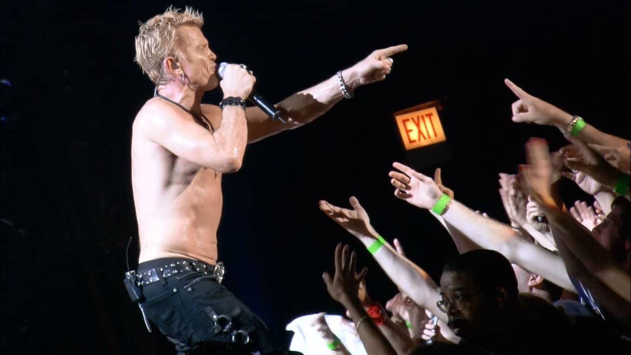 Billy Idol: In Super Overdrive Live backdrop