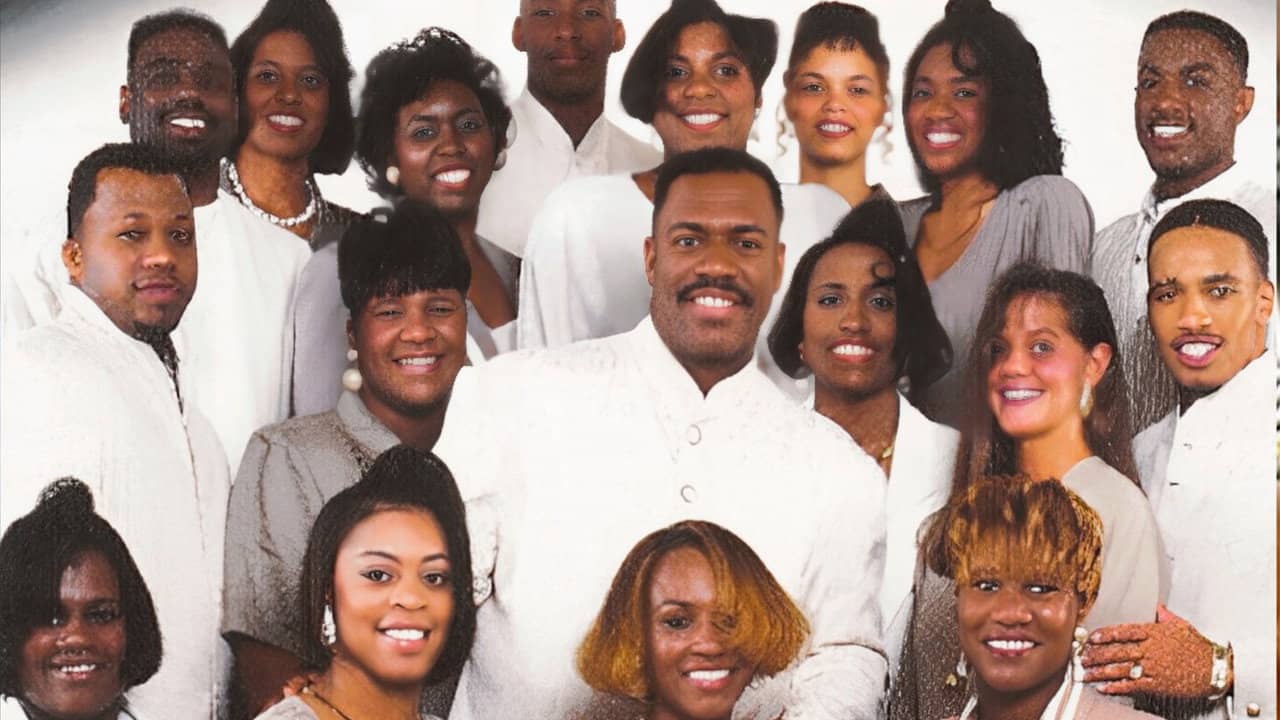 The New Life Community Choir Featuring John P. Kee: Show Up! backdrop