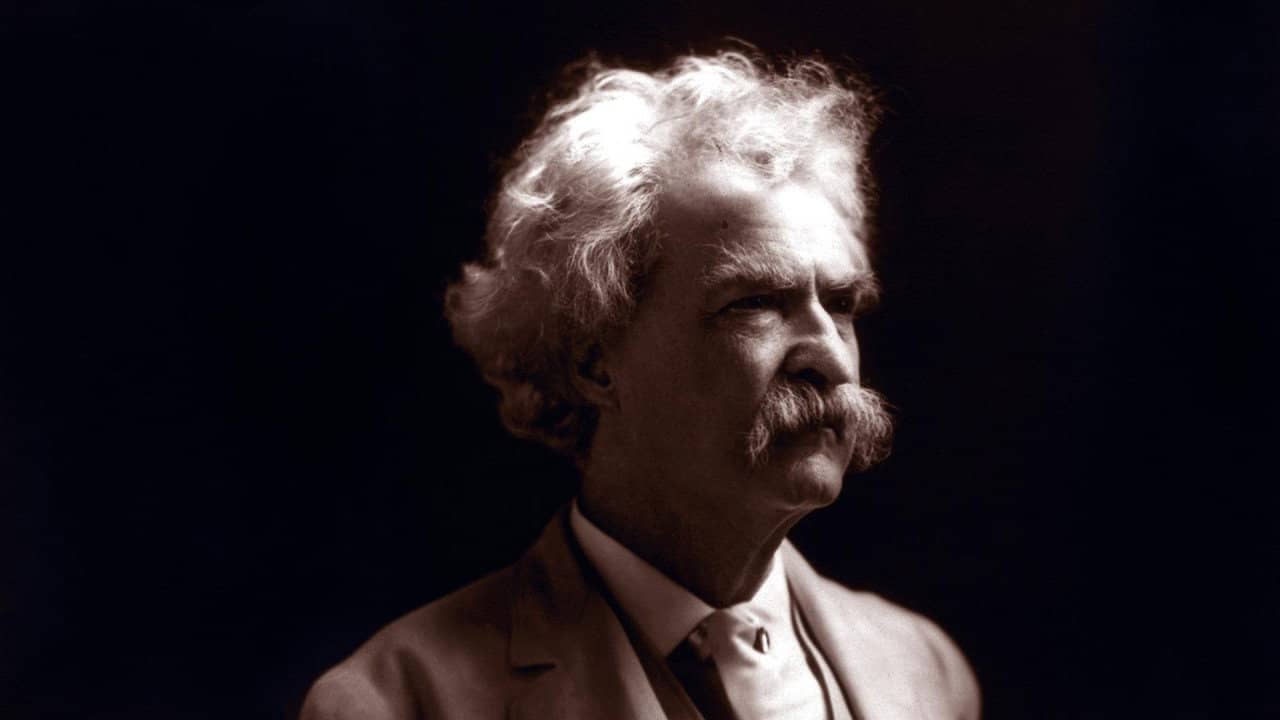 Mark Twain backdrop