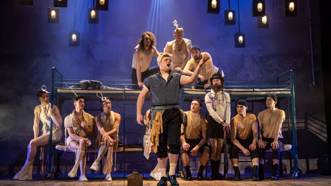 H.M.S. Pinafore backdrop