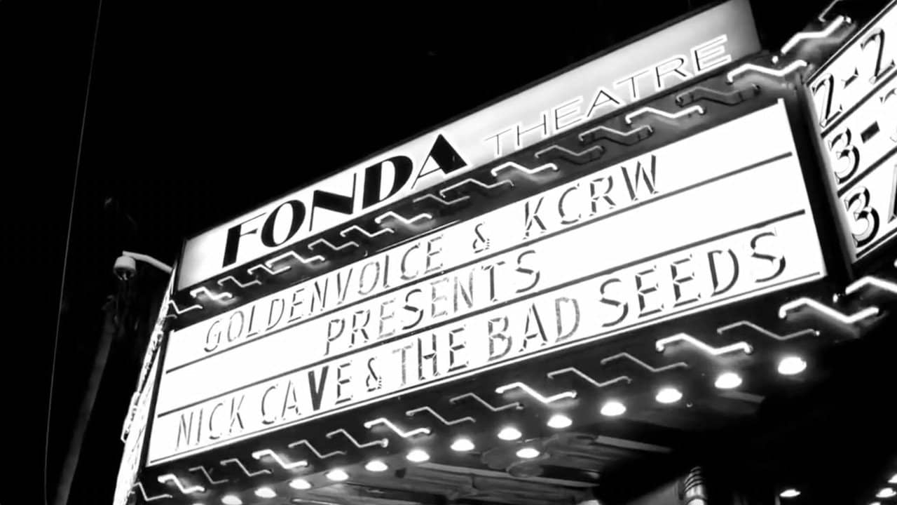Nick Cave & The Bad Seeds: Live at The Fonda Theatre backdrop
