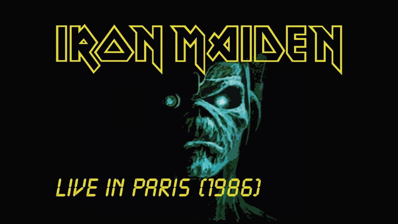 Iron Maiden - Somewhere in Paris backdrop