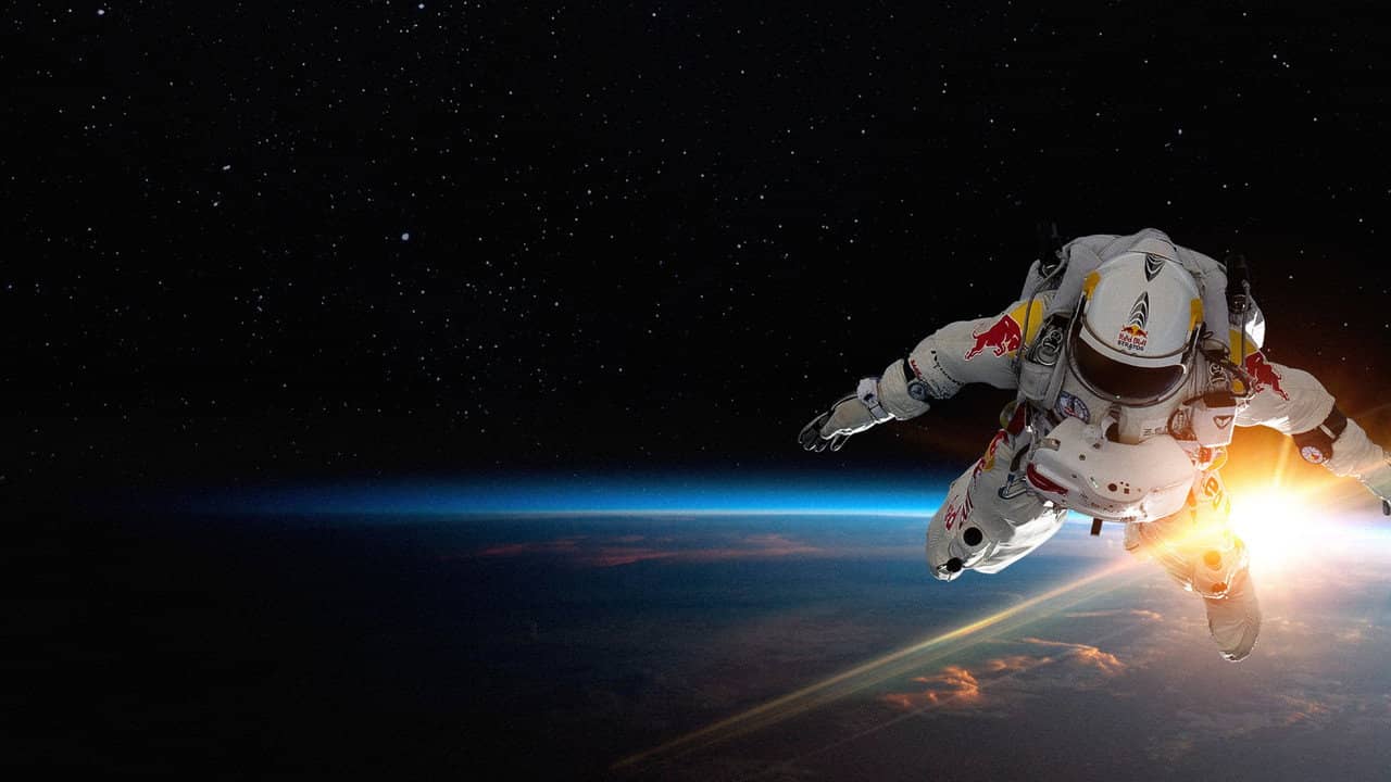 Space Jump backdrop