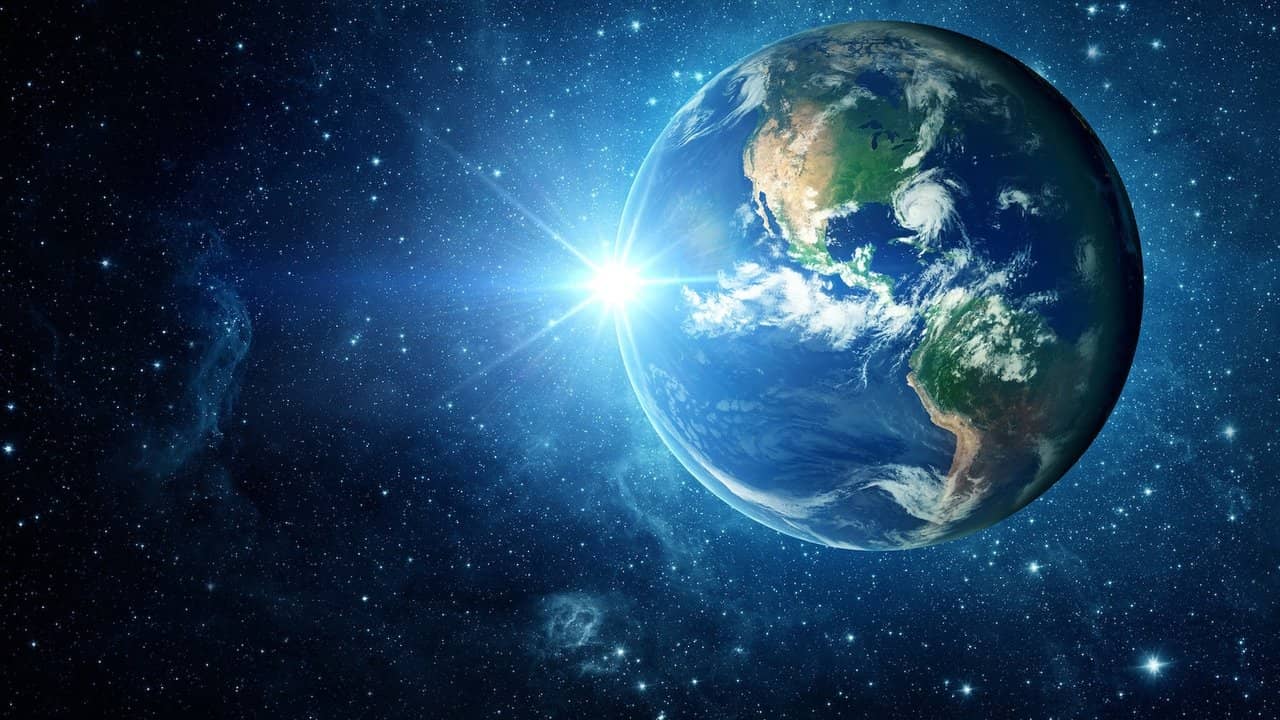 The Universe backdrop