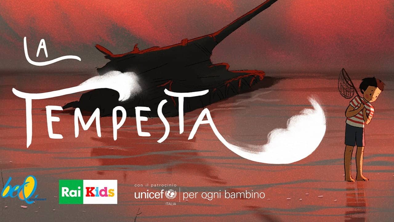 La tempesta backdrop