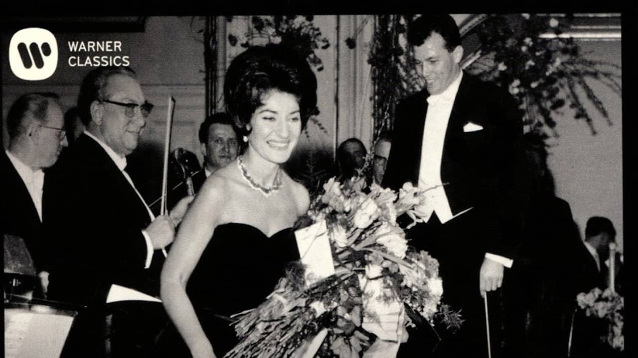 Maria Callas in Concert - Hamburg 1959 and 1962 backdrop