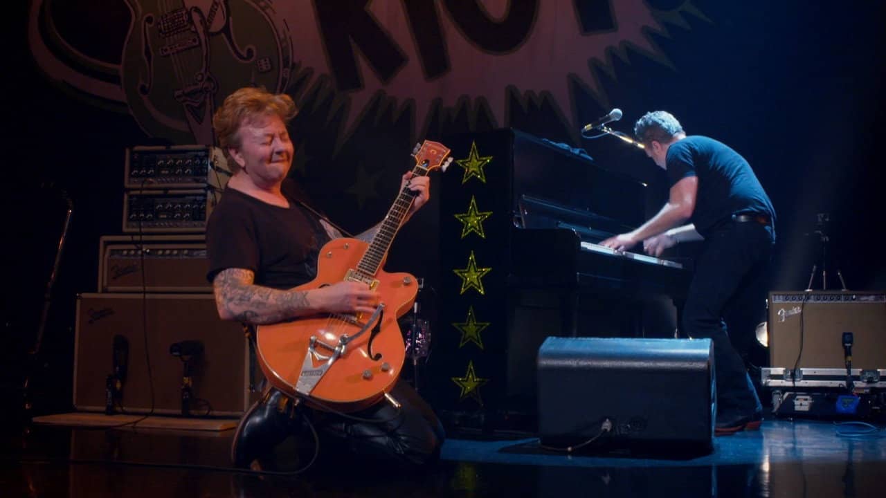 Brian Setzer's Rockabilly Riot: Osaka Rocka! - Live in Japan backdrop