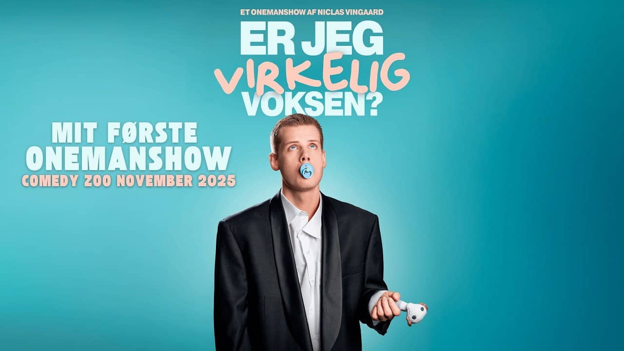 Niclas Vingaard  - Er Jeg Virkelig Voksen? backdrop