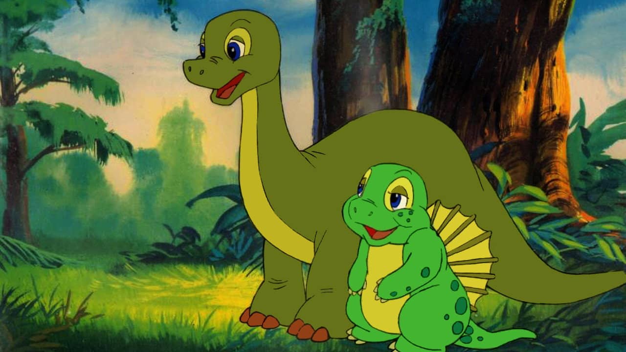 Dink, the Little Dinosaur backdrop