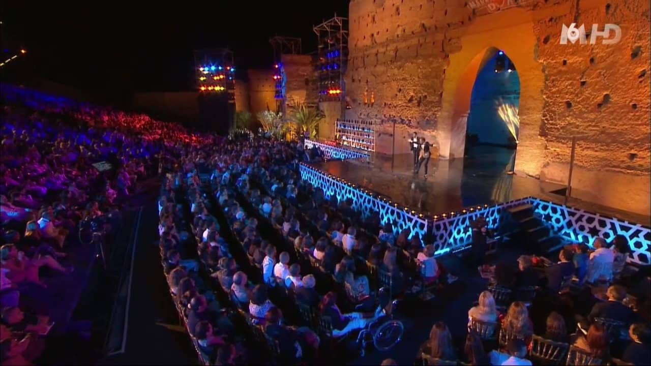 Jamel et ses amis au Marrakech du rire 2013 backdrop