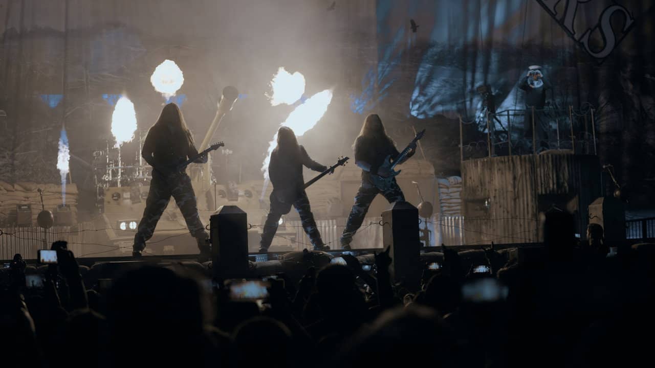 Sabaton: The Tour to End All Tours backdrop