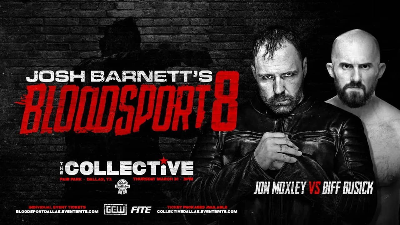 GCW Josh Barnett's Bloodsport 8 backdrop
