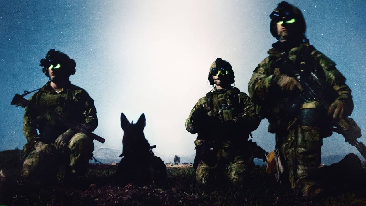 War Dog: A Soldier's Best Friend backdrop