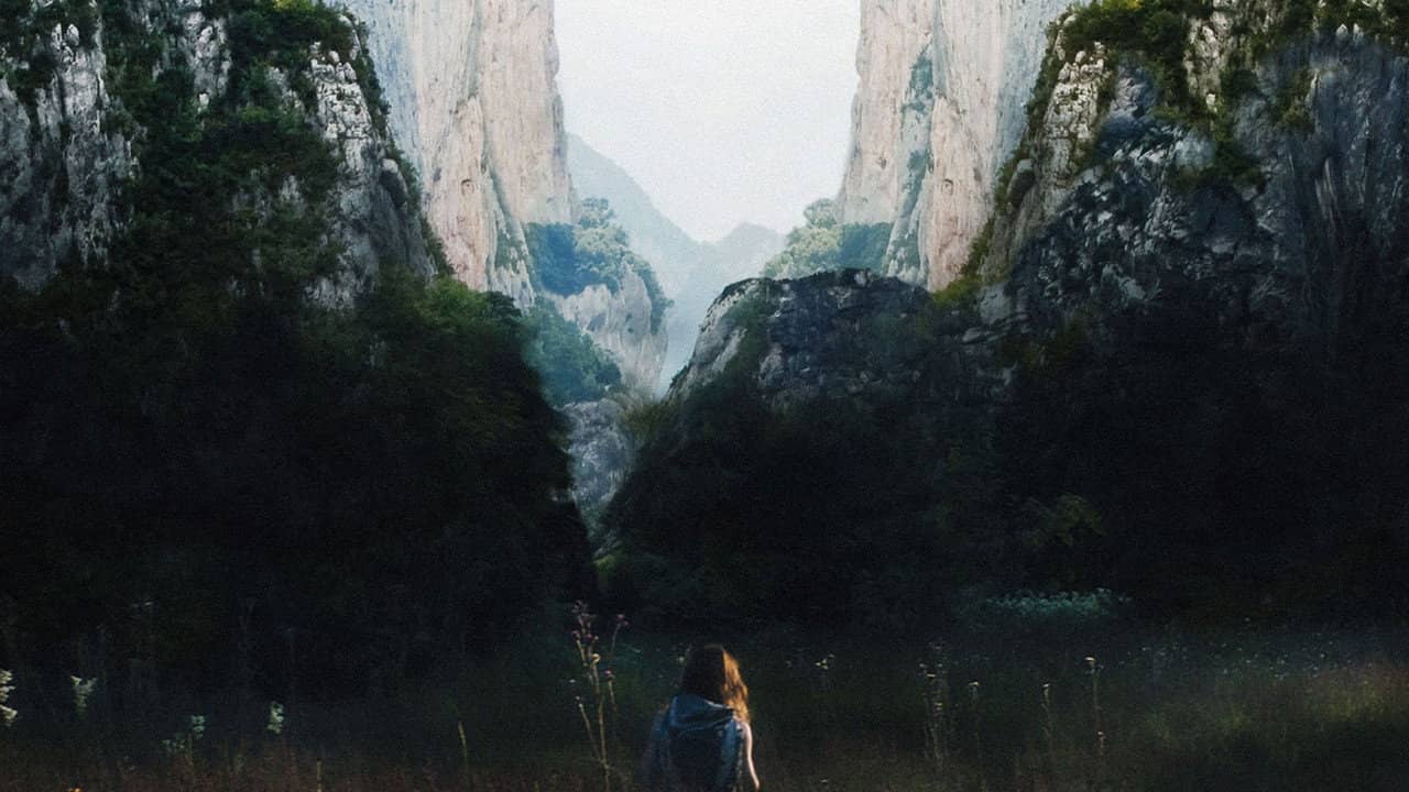 Canyon backdrop
