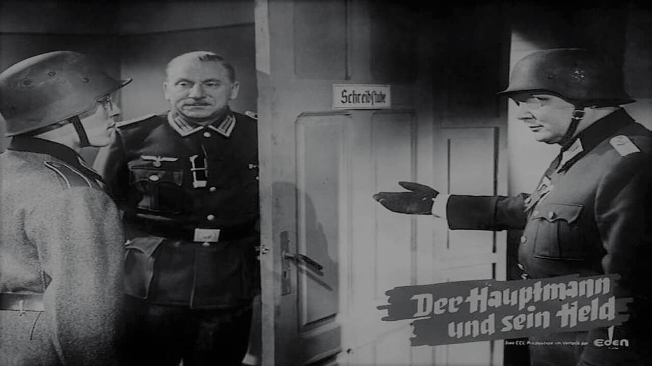Der Hauptmann und sein Held backdrop