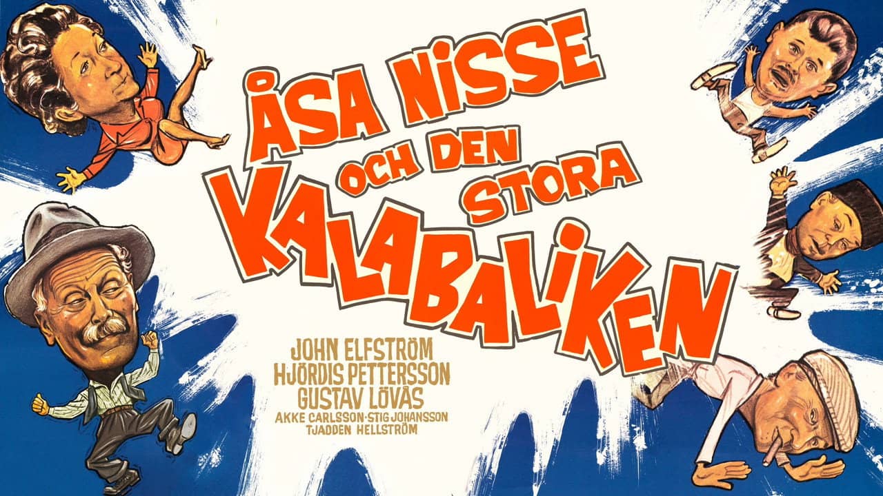 Åsa-Nisse och den stora kalabaliken backdrop