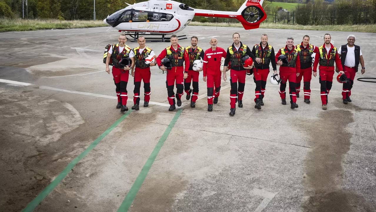 112, Hélico d'urgence backdrop