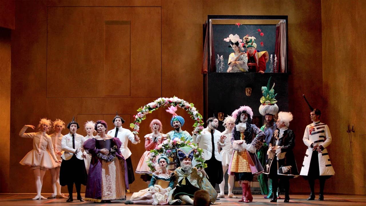 Le Bourgeois gentilhomme backdrop