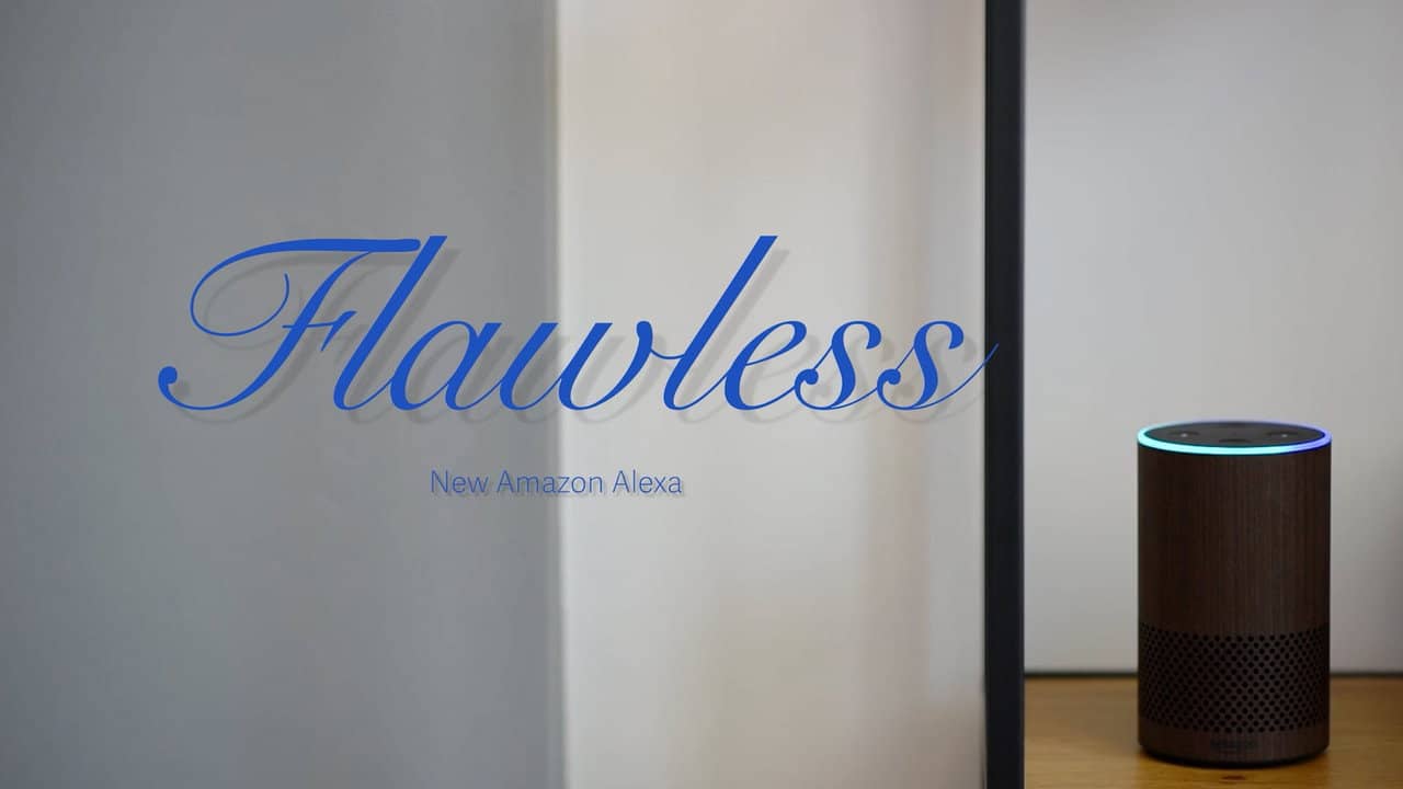 Flawless New Amazon Alexa backdrop