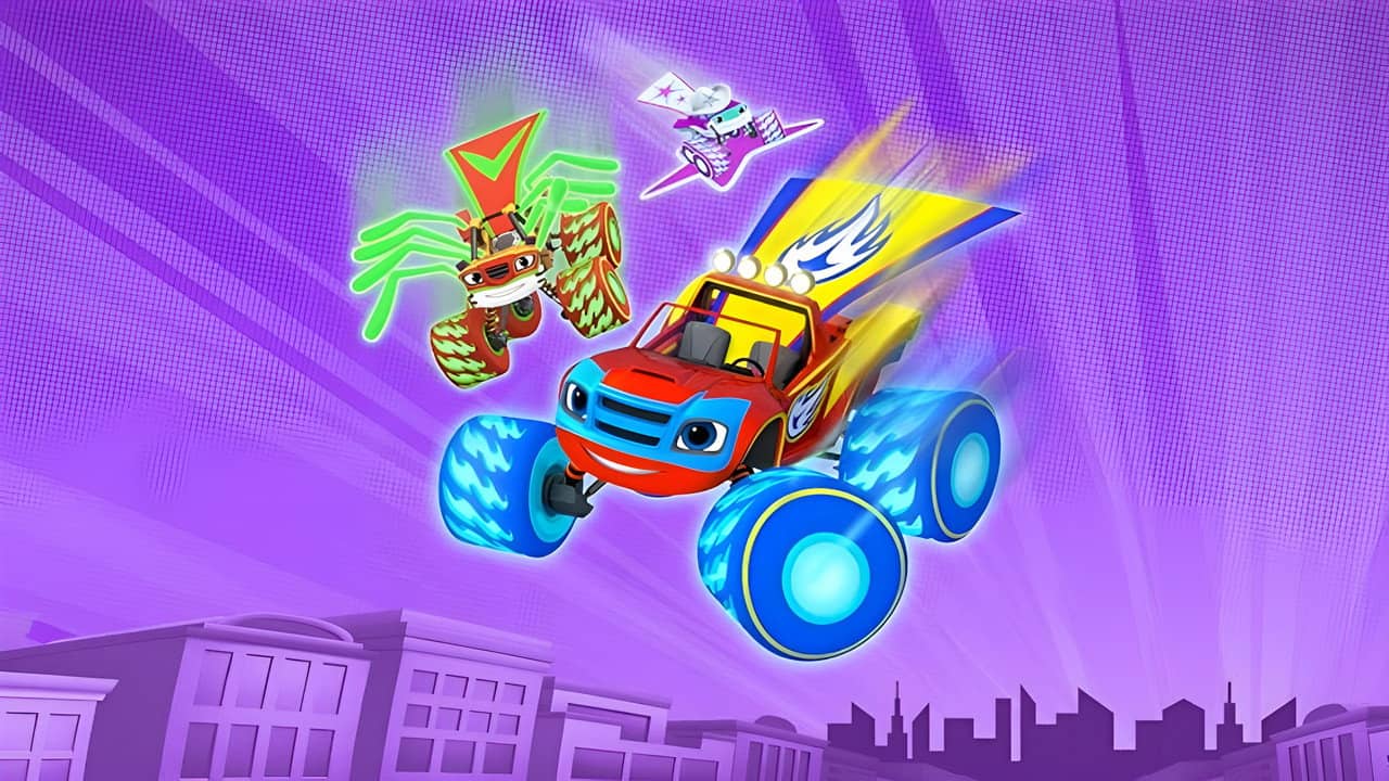 Blaze and the Monster Machines: Super Wheels backdrop
