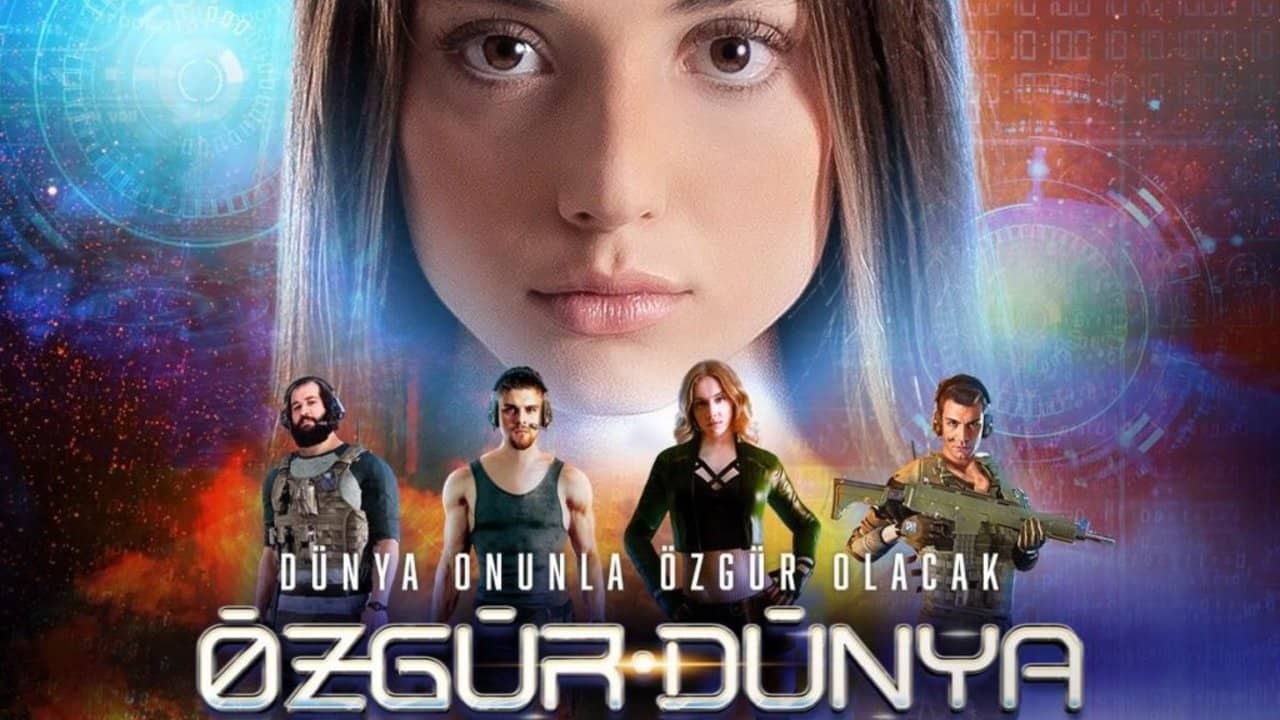 Özgür Dünya backdrop