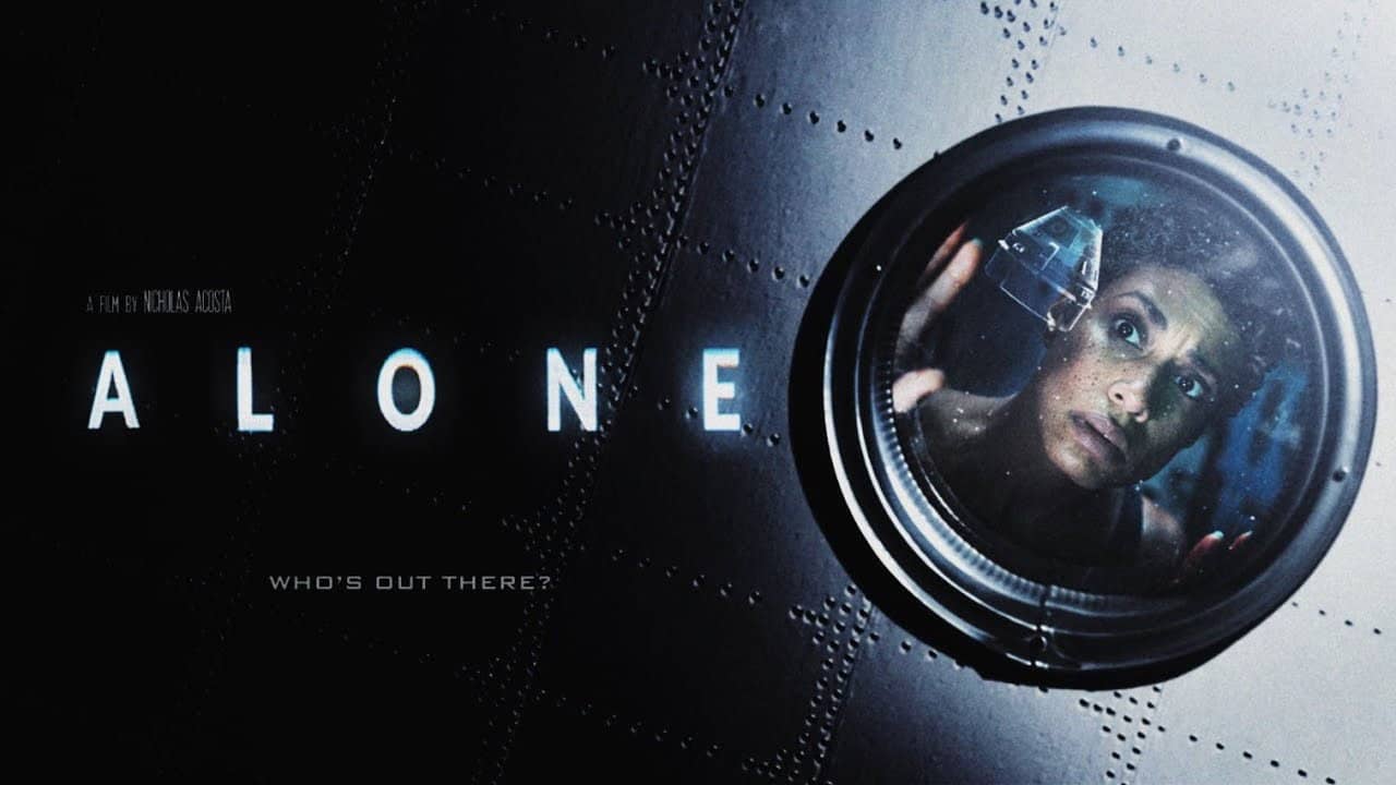Alone backdrop