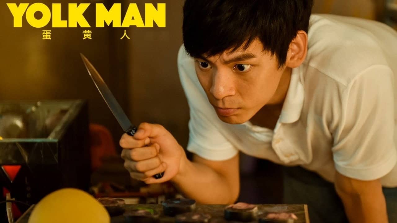 Yolk Man backdrop