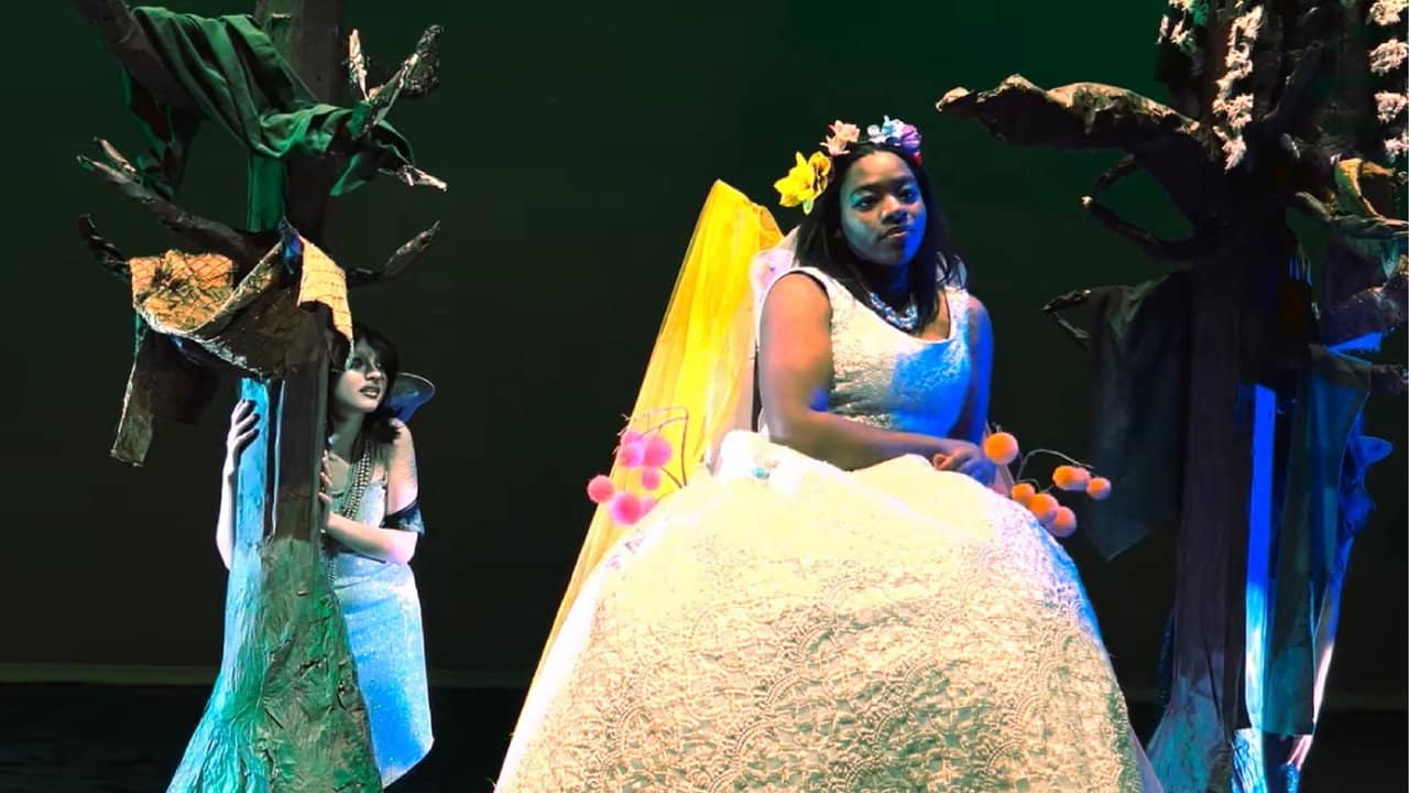 A Midsummer Night's Dream backdrop