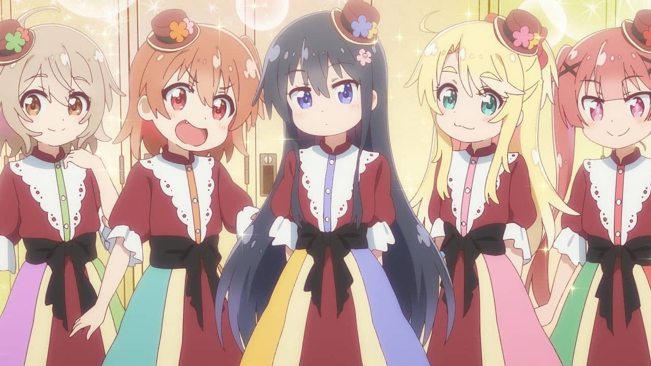 Wataten!: An Angel Flew Down to Me! - Precious Friends backdrop