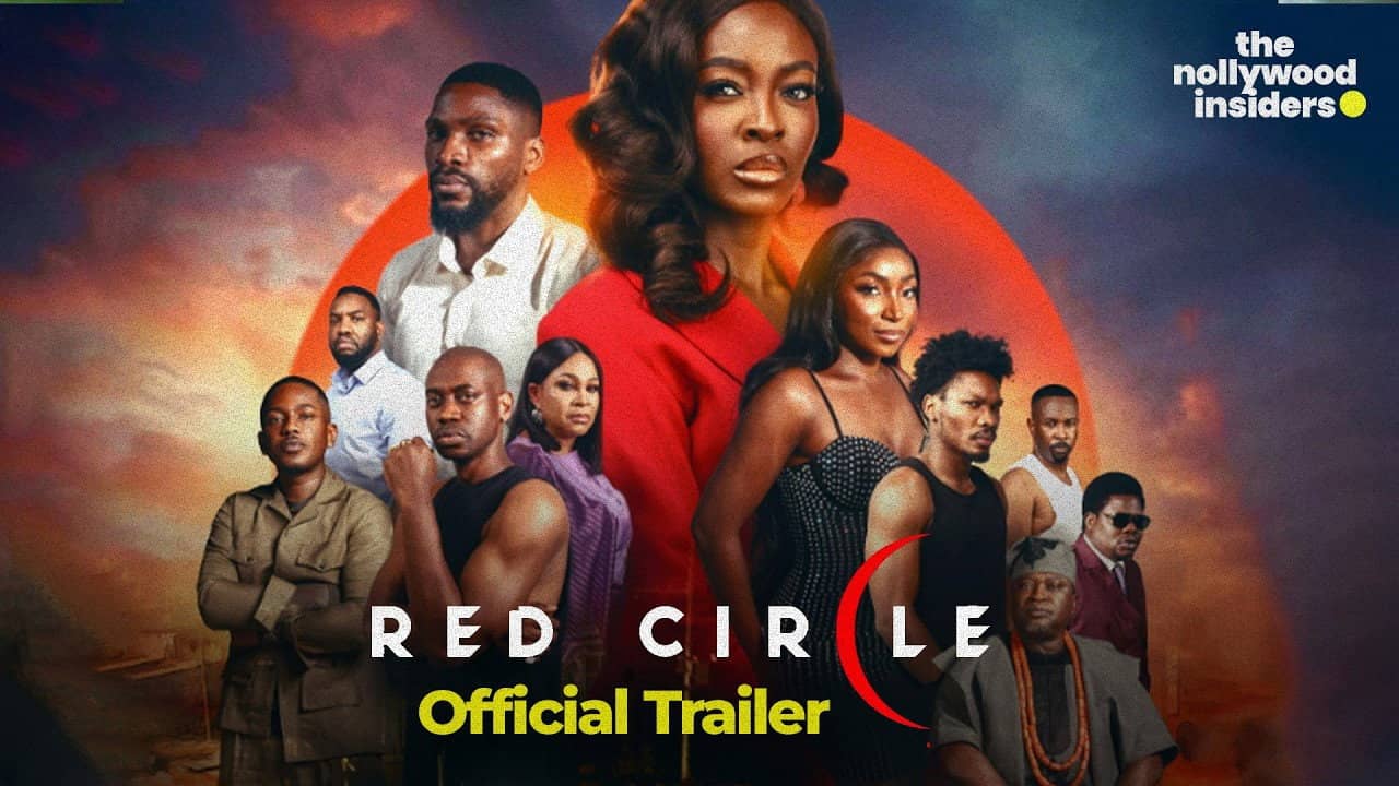 Red Circle backdrop