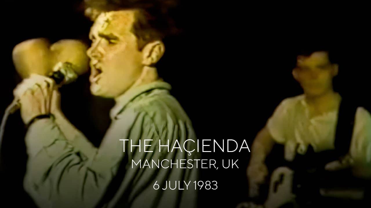 The Smiths: Live at The Haçienda, Manchester backdrop