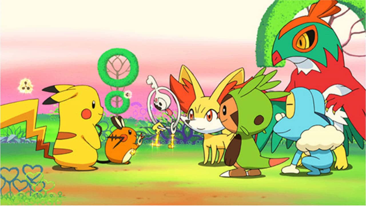 Pikachu, What's This Key? backdrop