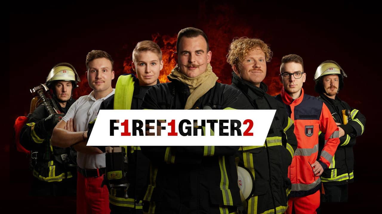 Firefighters – 24/7 in action with the Hamburg Fire Department backdrop