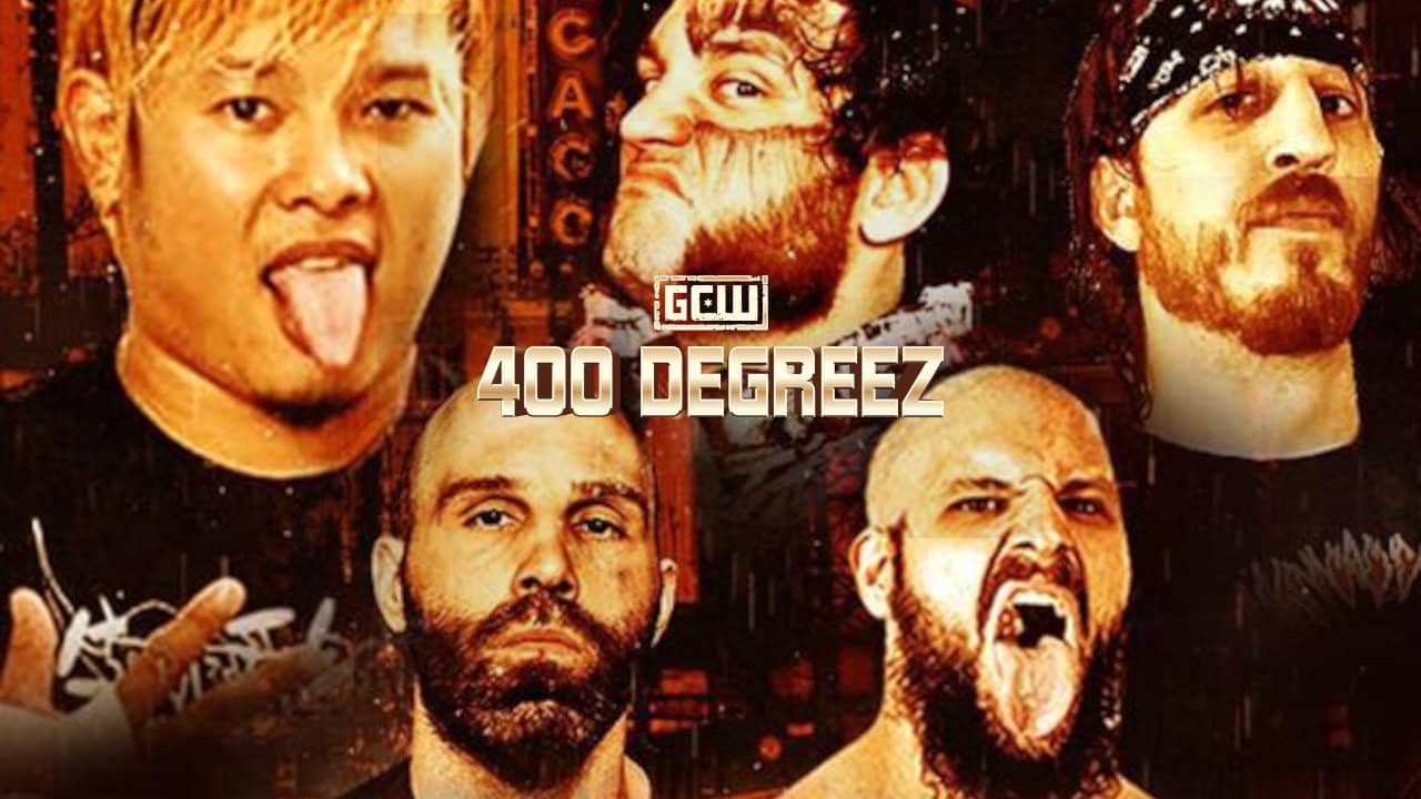 GCW 400 Degreez backdrop