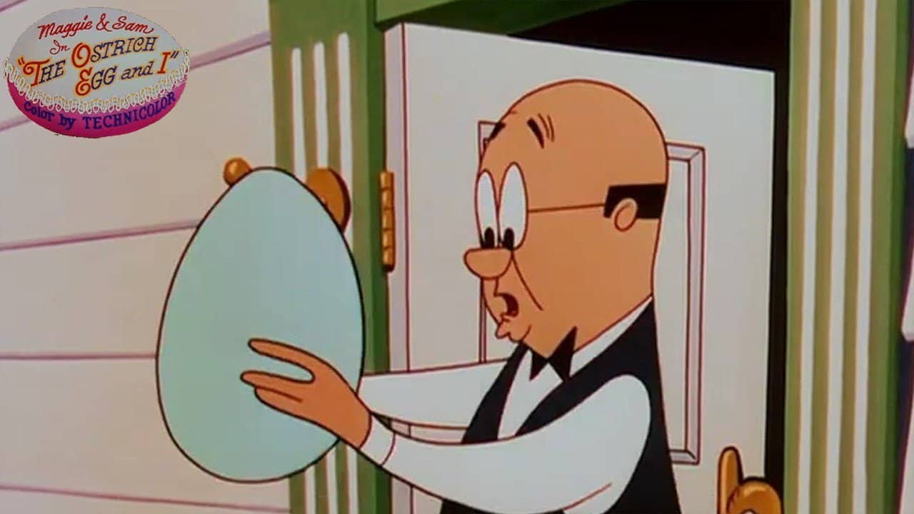 The Ostrich Egg and I backdrop