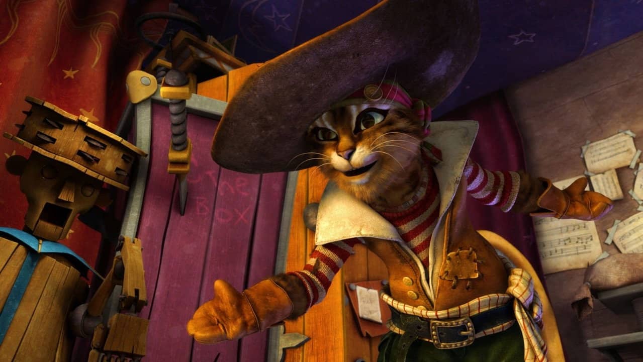The True Story of Puss 'n Boots backdrop