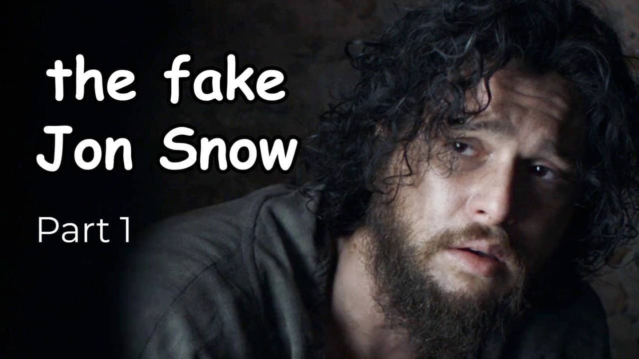 THE FAKE JON SNOW backdrop