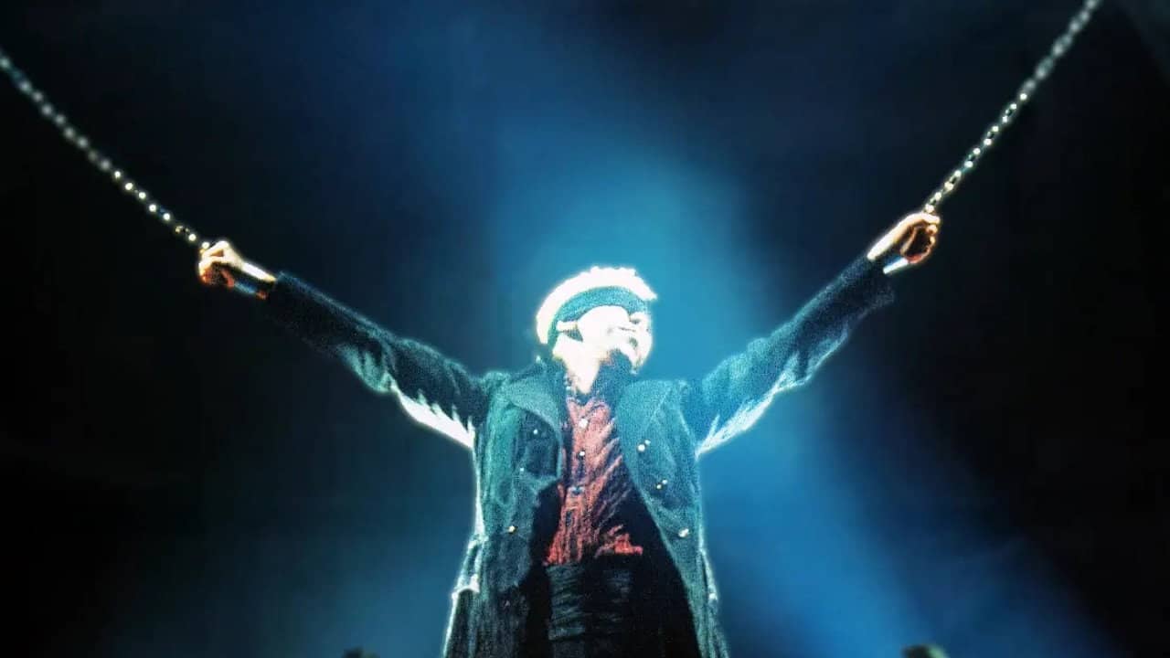 Tomoyasu Hotei - ROCK THE FUTURE TOUR 2000-2001 backdrop