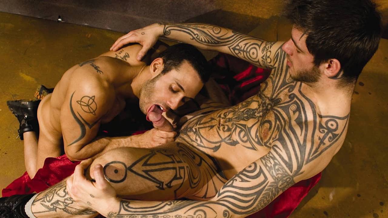 Masterstrokes 7: Tattooed Men backdrop